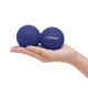 Массажный мяч двойной Cornix Cornix Lacrosse DuoBall 6.3 x 12.6 см XR-0109 Navy Blue