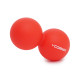 Массажный мяч двойной Cornix Cornix Lacrosse DuoBall 6.3 x 12.6 см XR-0112 Red