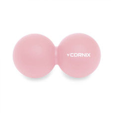 Массажный мяч двойной Cornix Cornix Lacrosse DuoBall 6.3 x 12.6 см XR-0116 Coral