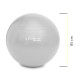 М'яч для фітнесу (фітбол) Cornix 85 см Anti-Burst Silver XR-0368