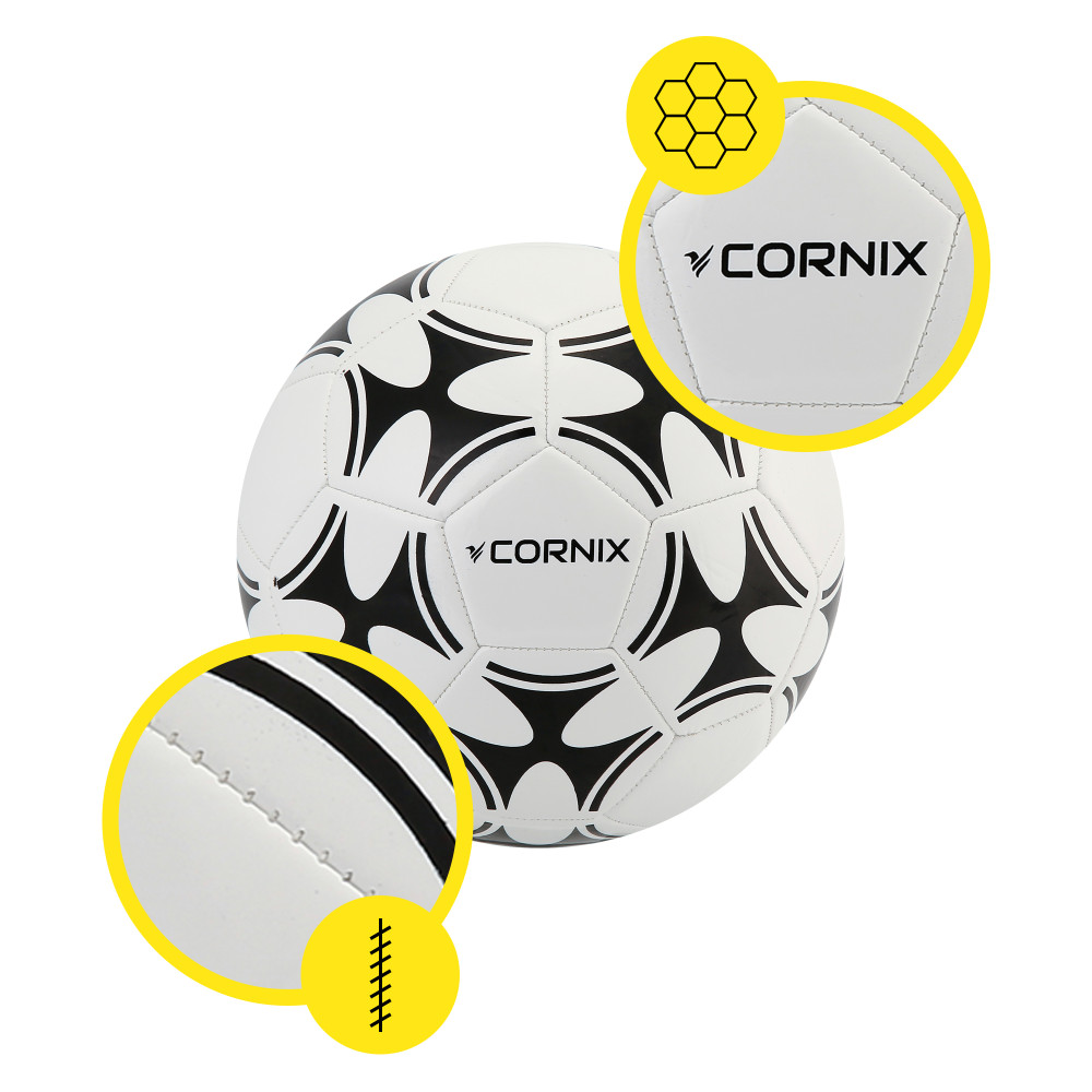 М'яч футбольний Cornix Shadow Dribble XR-0374 Size 5