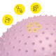 Мяч для фитнеса (фитбол) Cornix 55 см полумассажный Anti-Burst Light Pink XR-0465