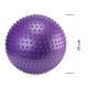 Мяч для фитнеса (фитбол) Cornix 55 см массажный Anti-Burst Violet XR-0468