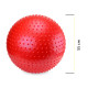 Мяч для фитнеса (фитбол) Cornix 55 см массажный Anti-Burst Red XR-0470
