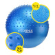 Мяч для фитнеса (фитбол) Cornix 65 см полумассажный Anti-Burst Blue XR-0475