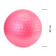 Мяч для фитнеса (фитбол) Cornix 65 см массажный Anti-Burst Pink XR-0485