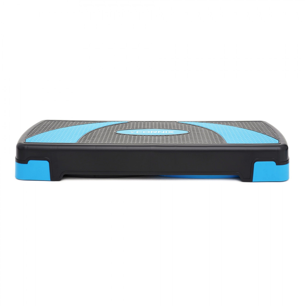 Степ-платформа 3-ступенчатая Cornix 78 х 29 х 10-20 см XR-0186 Black/Blue