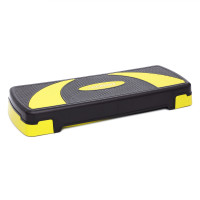 Степ-платформа 3-ступінчаста Cornix 78 х 29 х 10-20 см XR-0187 Black/Yellow