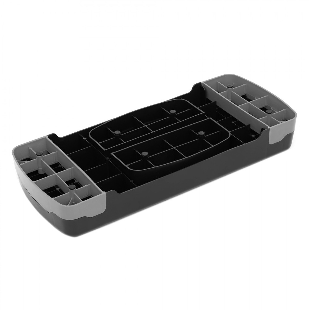 Степ-платформа 2-ступенчатая Cornix 68 х 28 х 10-15 см XR-0189 Black/Grey
