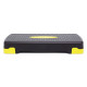 Степ-платформа 2-ступінчаста Cornix 68 х 28 х 10-15 см XR-0192 Black/Yellow