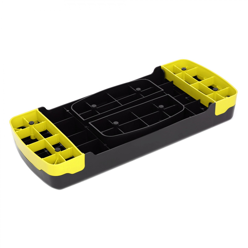 Степ-платформа 2-ступінчаста Cornix 68 х 28 х 10-15 см XR-0192 Black/Yellow