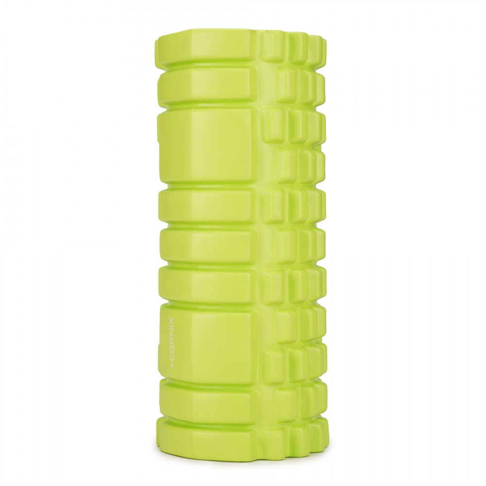 Масажний ролик Cornix EVA 33 x 14 см (валик, ролер) XR-0034 Green
