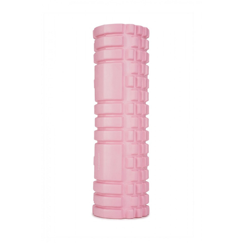 Массажный ролик Cornix EVA 45 x 14 см (валик, роллер) XR-0037 Light Pink