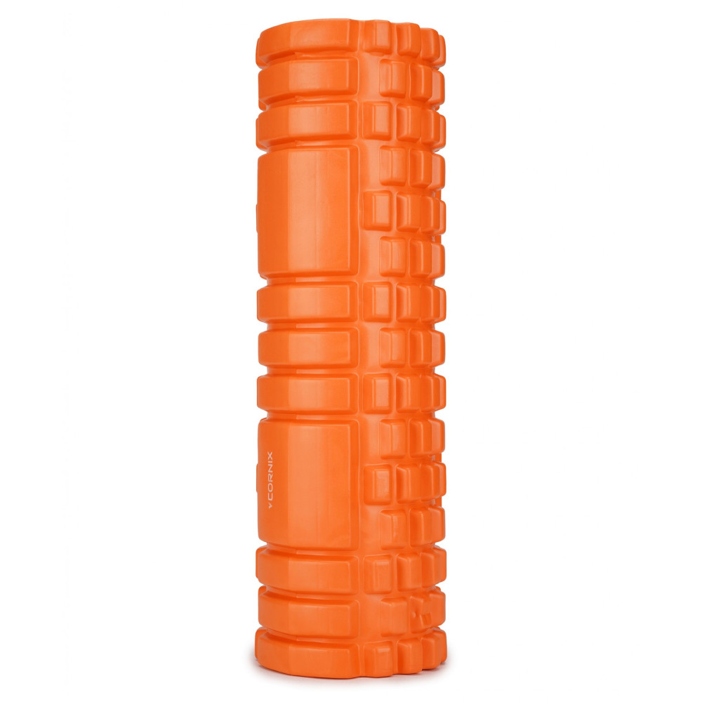 Масажний ролик Cornix EVA 45 x 14 см (валик, ролер) XR-0041 Orange