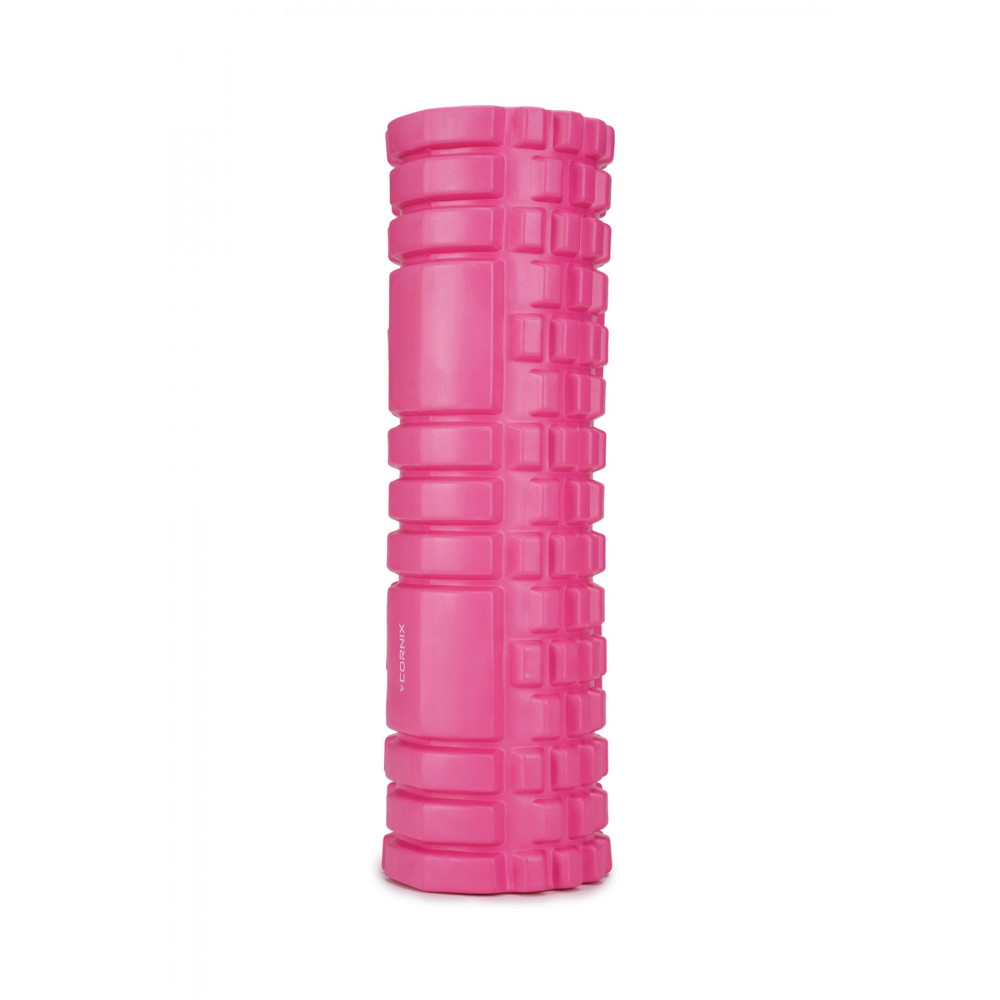 Масажний ролик Cornix EVA 45 x 14 см (валик, роллер) XR-0043 Pink
