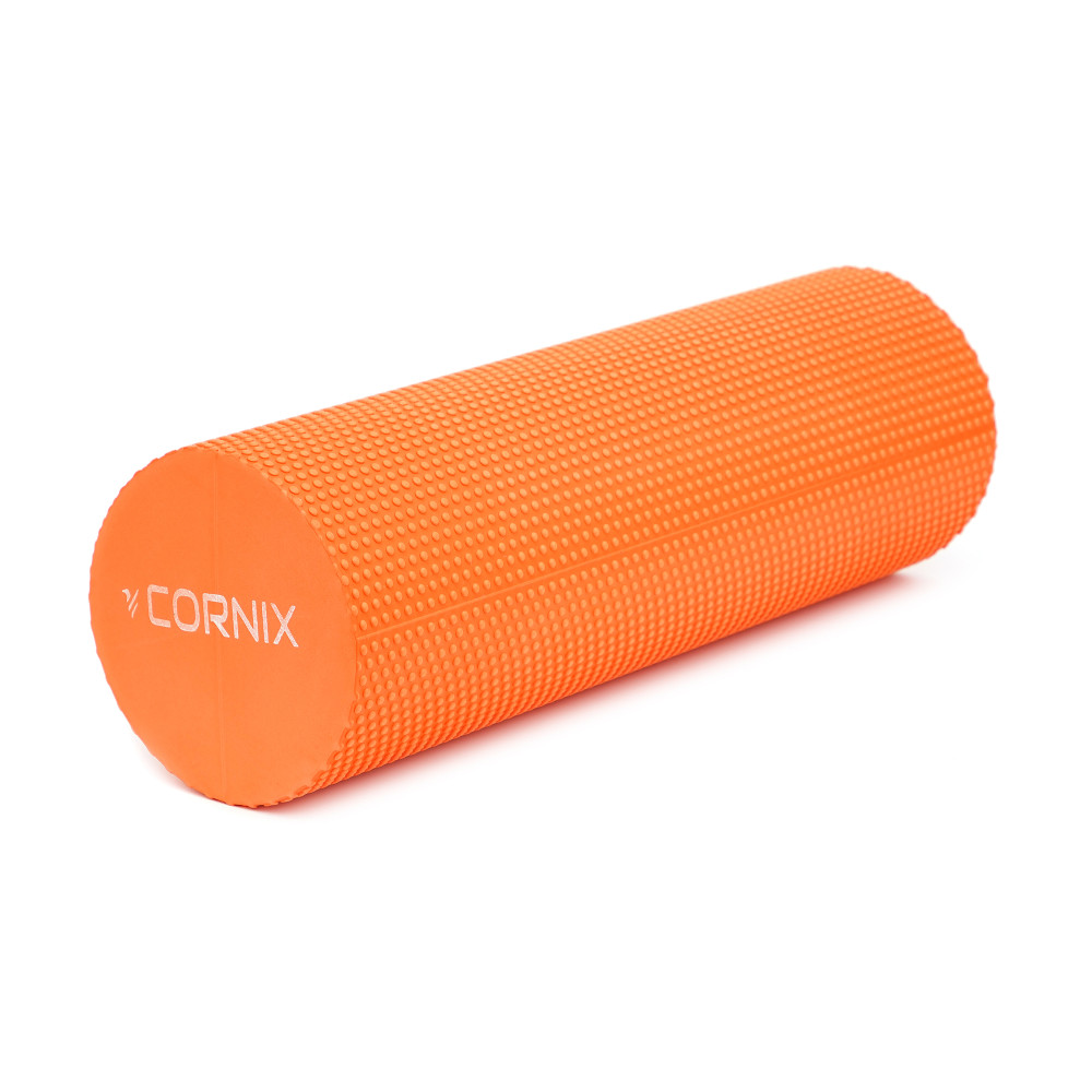 Масажний ролик Cornix EVA+ 45 x 15 см (валик, ролер) XR-0302 Orange