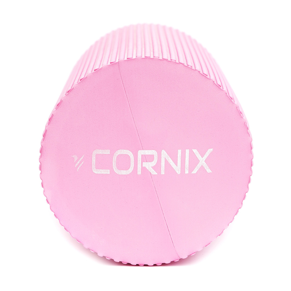 Масажний ролик Cornix EVA+ 45 x 15 см (валик, ролер) XR-0303 Pink
