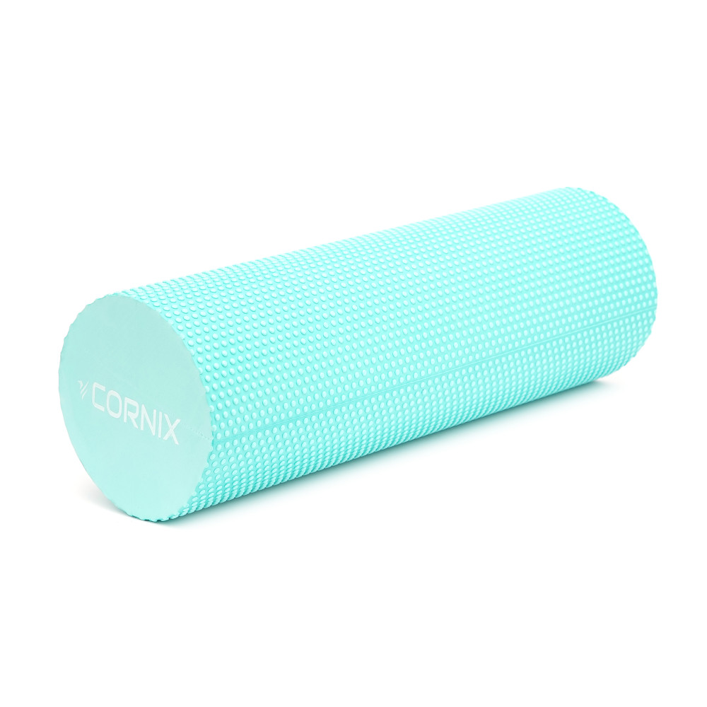 Массажный ролик Cornix EVA+ 45 x 15 см (валик, роллер) XR-0305 Mint