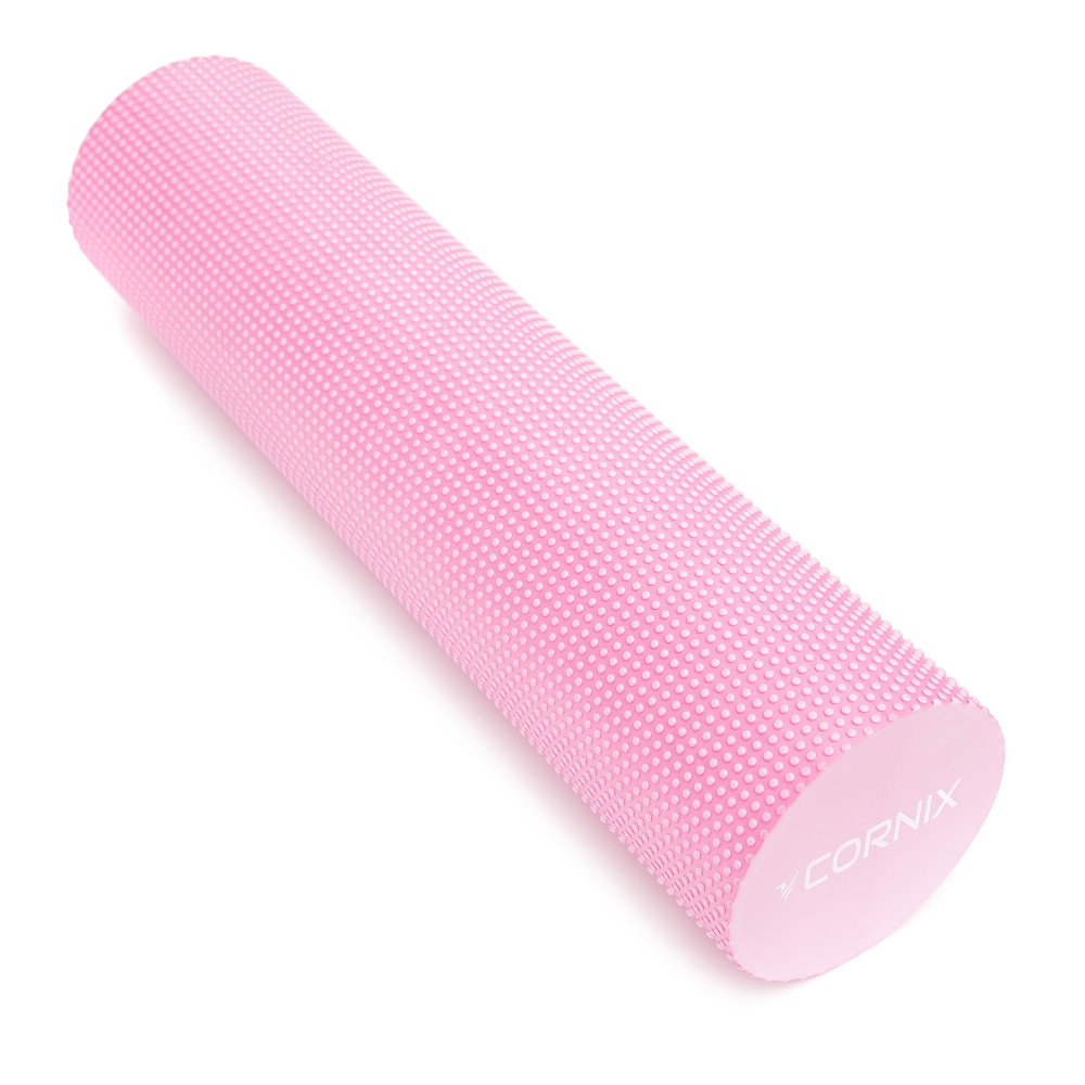 Масажний ролик Cornix EVA+ 60 x 15 см (валик, ролер) XR-0308 Pink