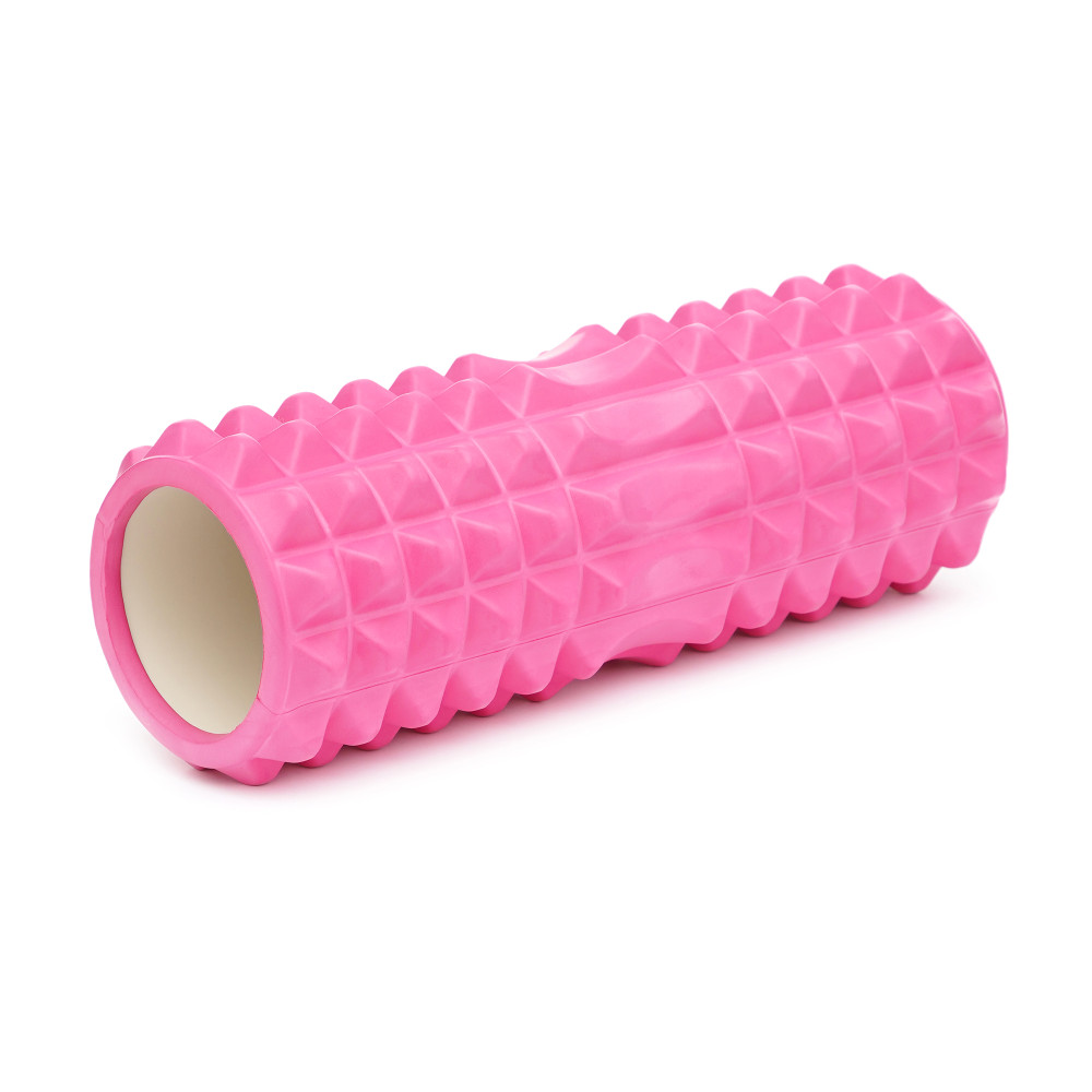 Масажний ролик Cornix EVA 33 x 14 см (валик, ролер) XR-0327 Pink