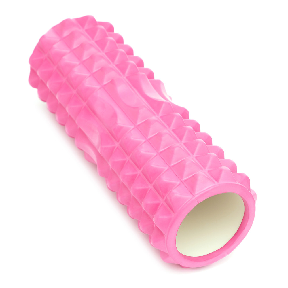 Масажний ролик Cornix EVA 33 x 14 см (валик, ролер) XR-0327 Pink