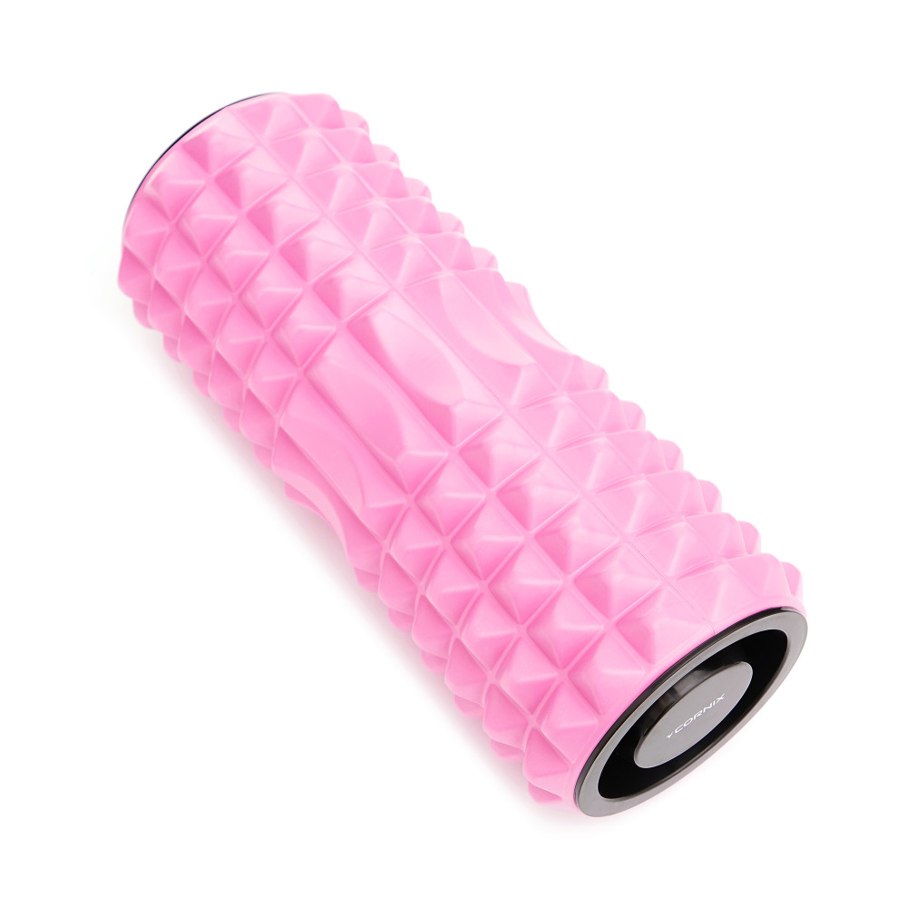 Масажний ролик Cornix EVA 33 x 14 см (валик, ролер) XR-0339 Pink