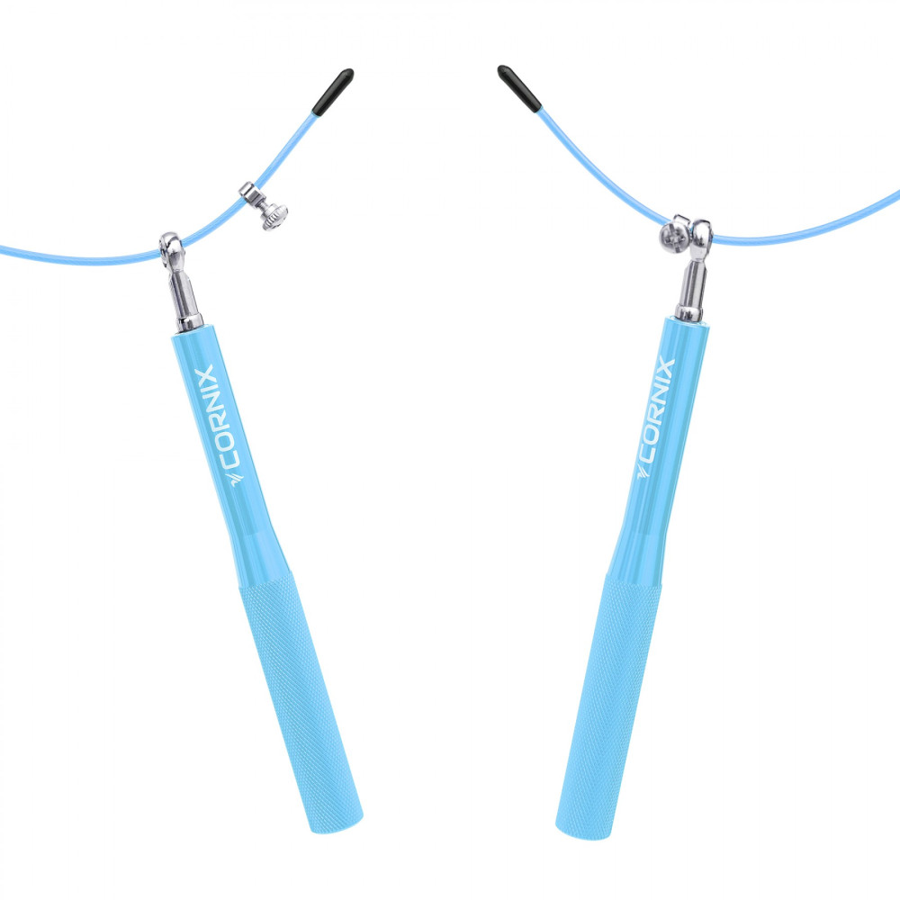 Скакалка скоростная для кроссфита Cornix Speed Rope XR-0153 Sky Blue
