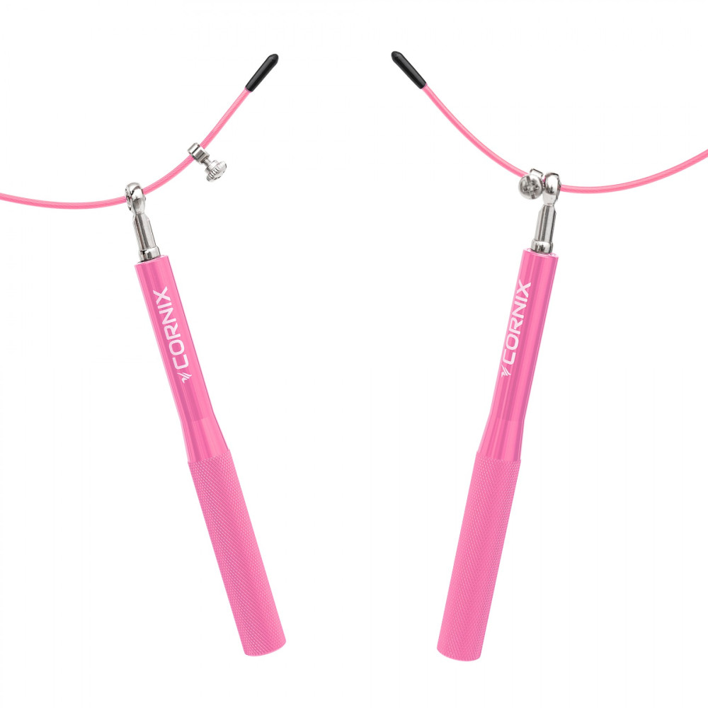 Скакалка швидкісна для кросфіту Cornix Speed Rope XR-0155 Pink