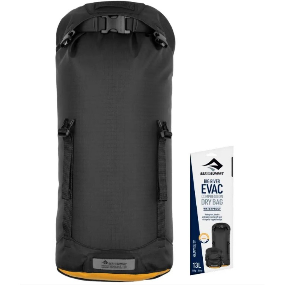 Гермочохол Sea to Summit Evac Compression Dry Bag HD, Jet Black, 20 л (STS ASG011041-060103)