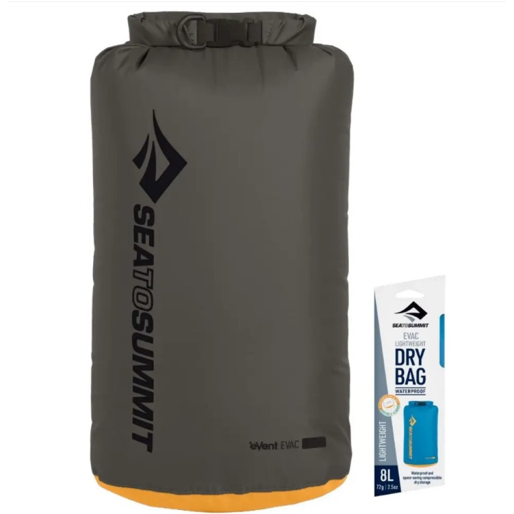 Гермочохол Sea to Summit Evac Dry Bag, Beluga, 5 л (STS ASG012031-030103)