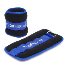 Утяжелители-манжеты Cornix для ног и рук 2 x 1 кг XR-0173