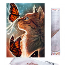 Набор алмазной мозаики (вышивки) Cornix Art 40 x 30 см AY62