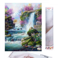 Набор алмазной мозаики (вышивки) Cornix Art 40 x 30 см AY98