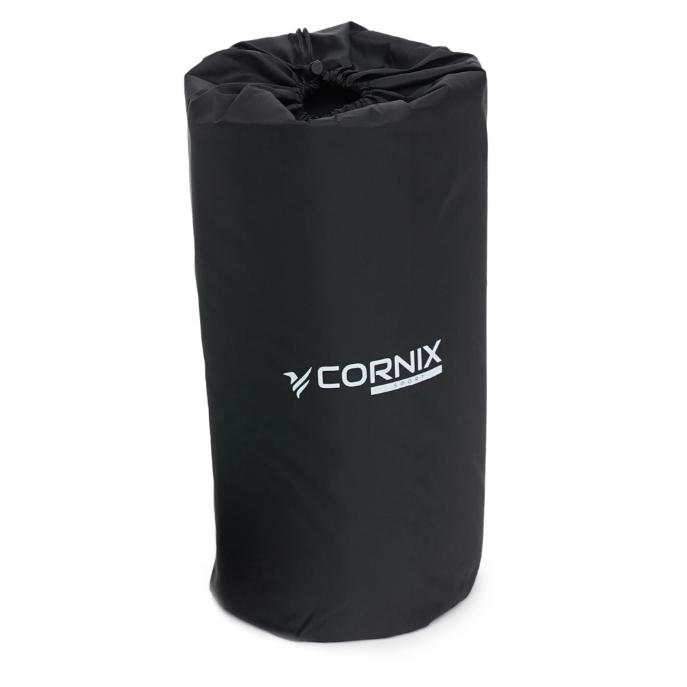 Килимок акупунктурний з валиком Cornix Classic Mat Аплікатор Кузнєцова XR-0111 Black/Orange