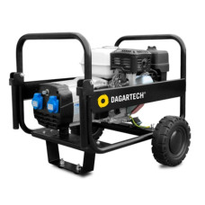 Генератор бензиновый Dagartech 4.1 кВт DGH 5000B с колесами