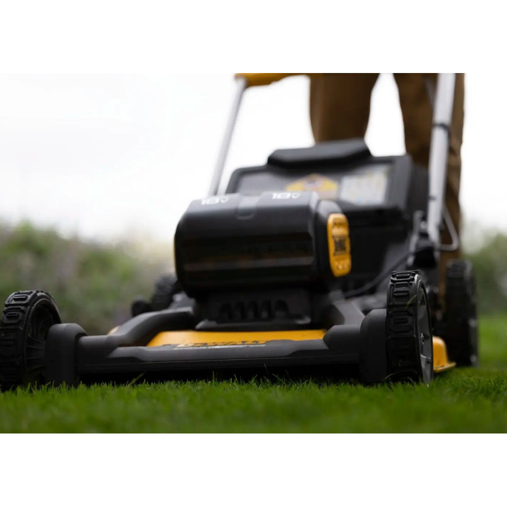 Газонокосилка аккумуляторная DeWALT с АКБ и ЗУ DCMWSP156W2