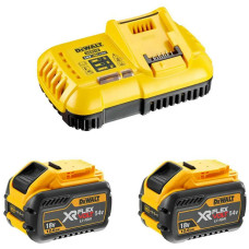 Зарядное устройство DeWalt + 2 аккумулятора DCB118Y2