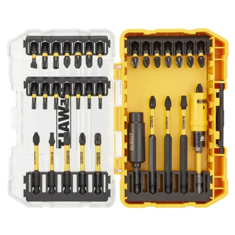 Набір біт і насадок DeWalt EXTREME FLEXTORQ Phillips, Pozidriv, Torx, Slotted (DT70743T)