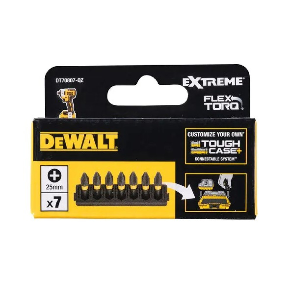 Набор бит DeWalt FlexTorq Philips (DT70807)