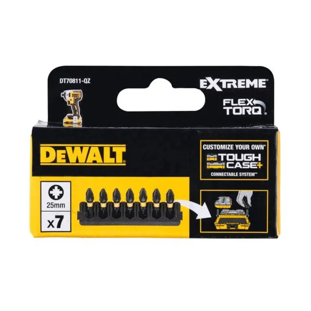Набір біт DeWalt FlexTorq Philips Pozidriv (DT70811)