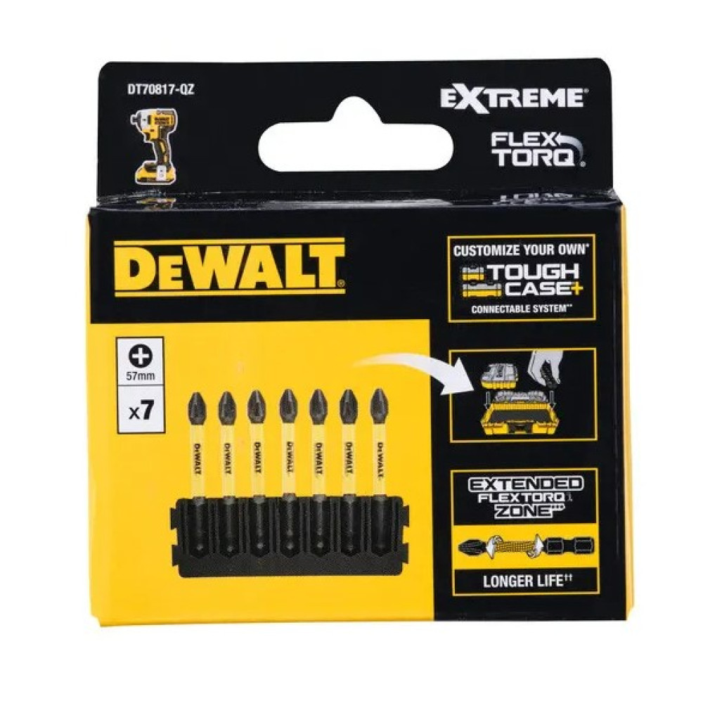 Набор бит DeWalt FlexTorq Philips (DT70817)