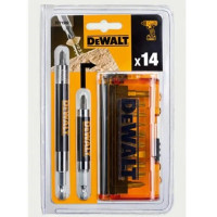 Набор бит DeWalt Phillips, Pozidriv, Torx, Slotted (DT71502)