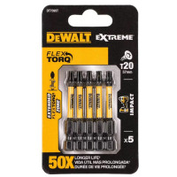 Набор бит DeWalt IMPACT TORSION ударные Torx (DT7395T)