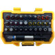 Набір біт DeWalt Phillips, Pozidriv, Torx, Slotted, Hex (DT7969)