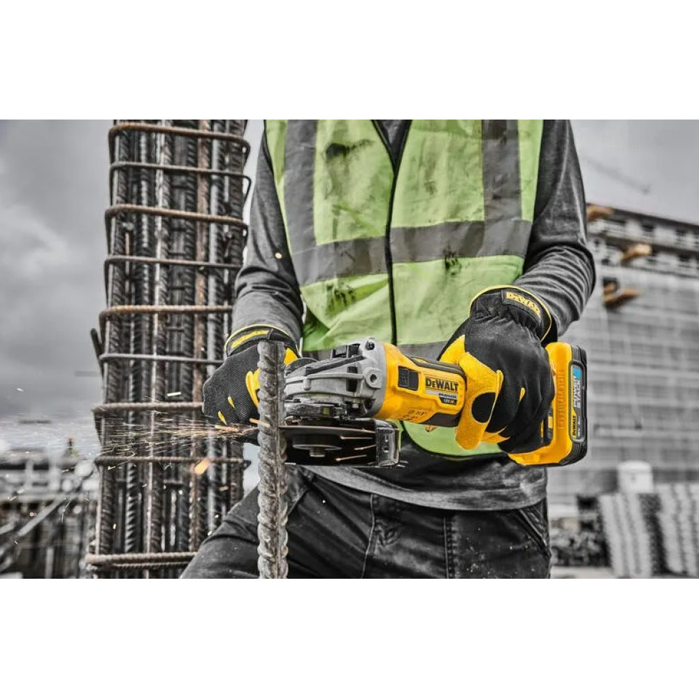 Шлифмашина угловая аккумуляторная DeWalt с АКБ и ЗУ DCG405H2T