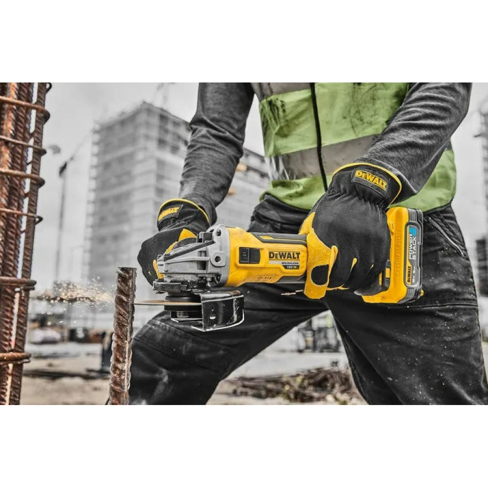 Шлифмашина угловая аккумуляторная DeWalt с АКБ и ЗУ DCG405H2T