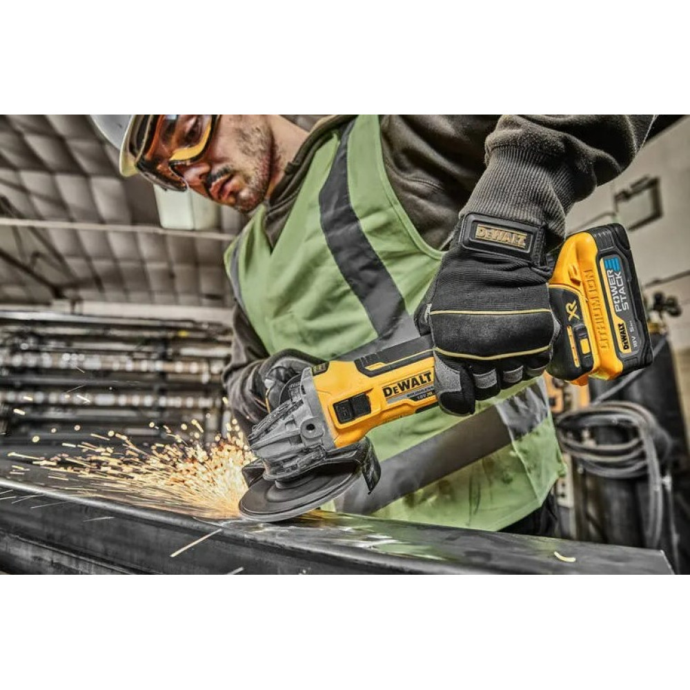 Шлифмашина угловая аккумуляторная DeWalt с АКБ и ЗУ DCG405H2T