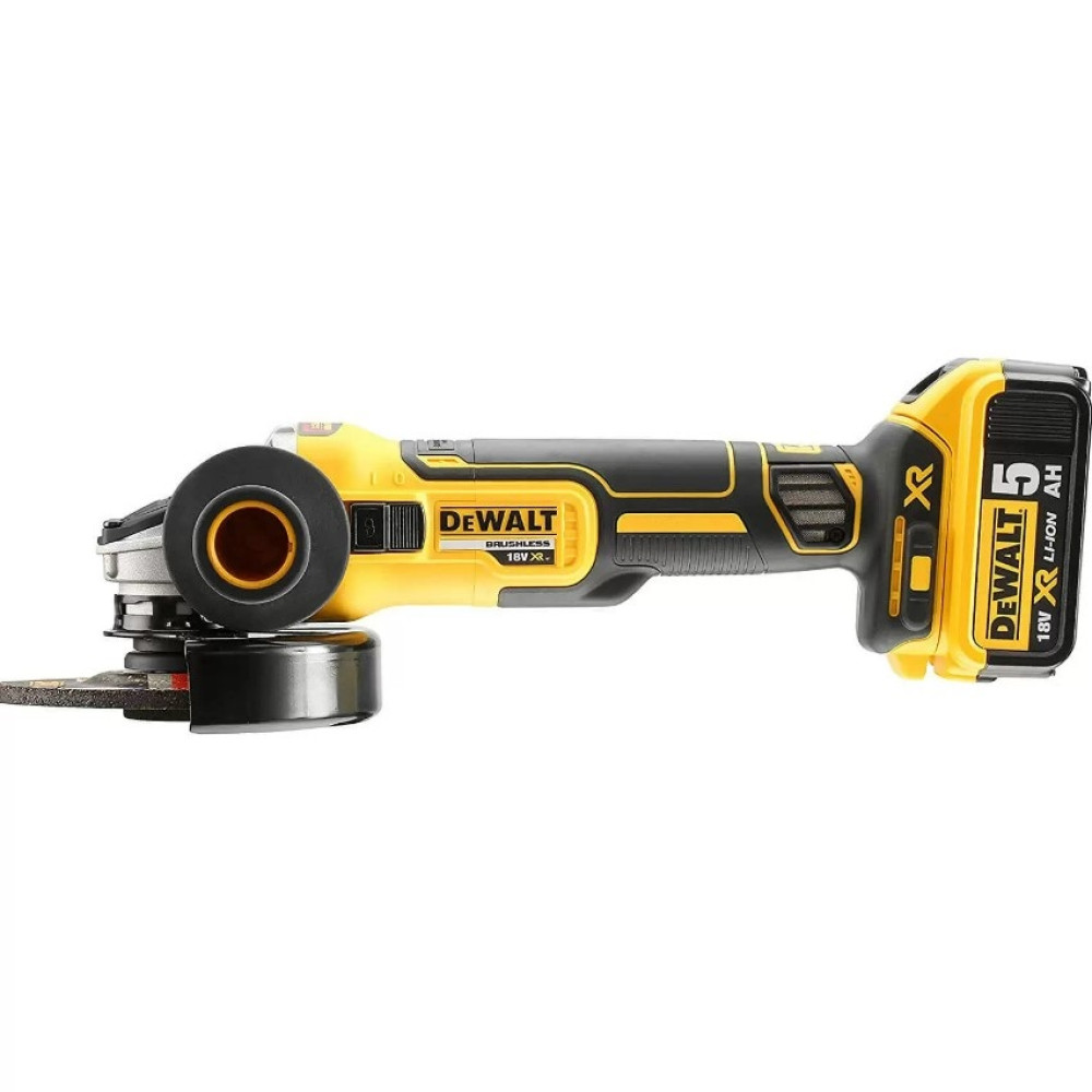 Аккумуляторная угловая шлифмашина DeWalt без АКБ и ЗУ (DCG405N)