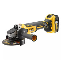 Акумуляторна кутова шліфувальна машина DeWalt з АКБ та ЗП (DCG405P2)