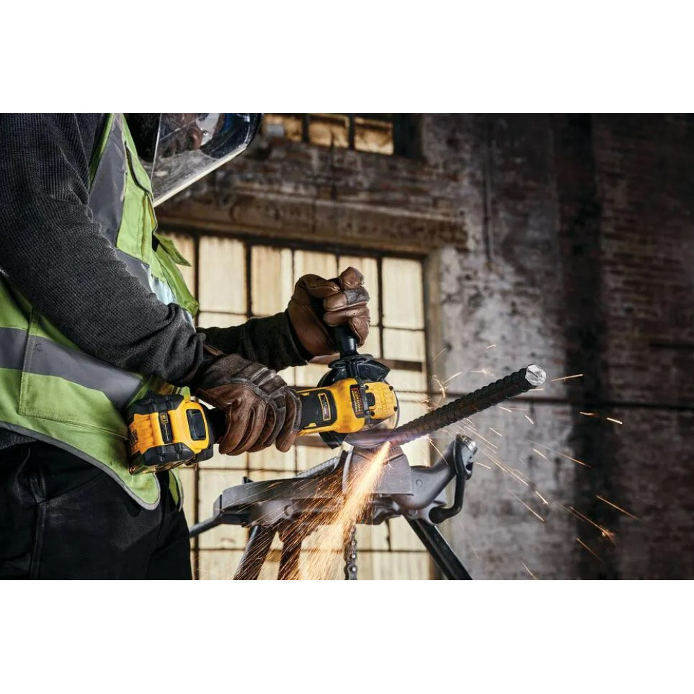 Шліфмашина кутова акумуляторна DeWalt з АКБ та ЗП DCG409T1